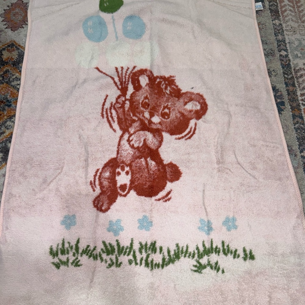 Cute Bear Design blanket